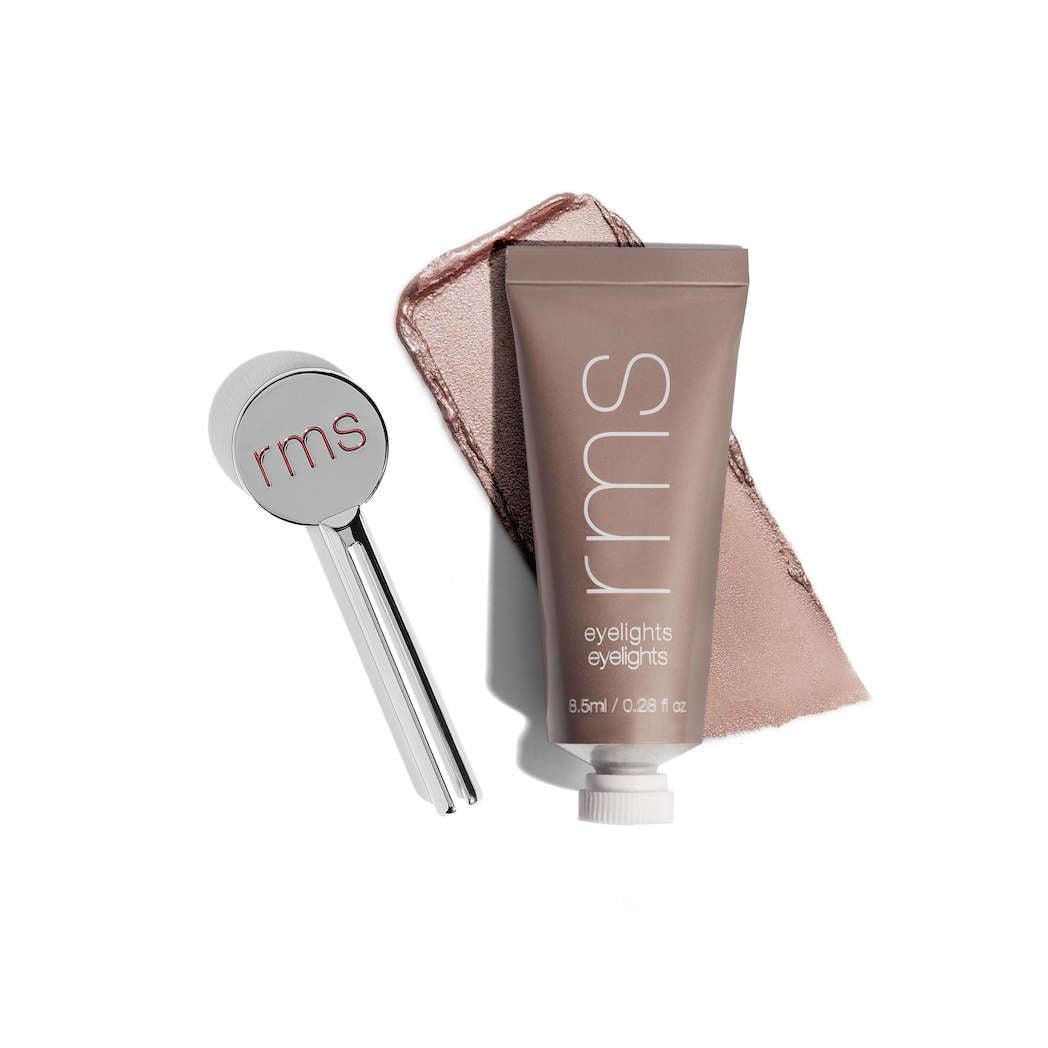 Eyelights Cream Eyeshadow - Makeup - RMS Beauty - RMS_EL5_EYELIGHTS_STROBE_816248025046_PACK_SWATCH_KEY - The Detox Market | Strobe