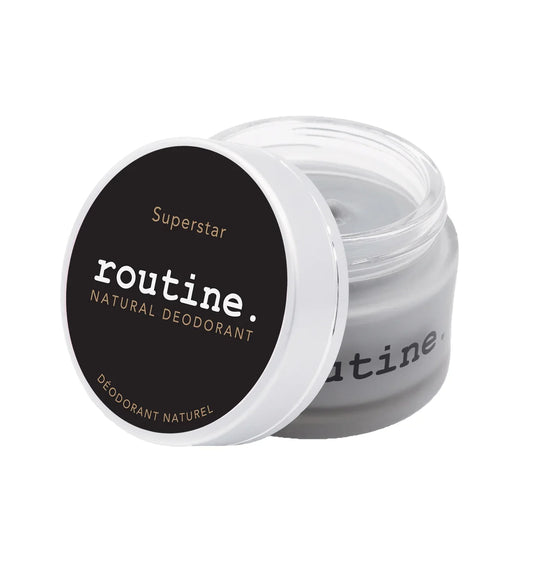 SUPERSTAR Activated Charcoal, Magnesium & Prebiotic Deodorant Cream