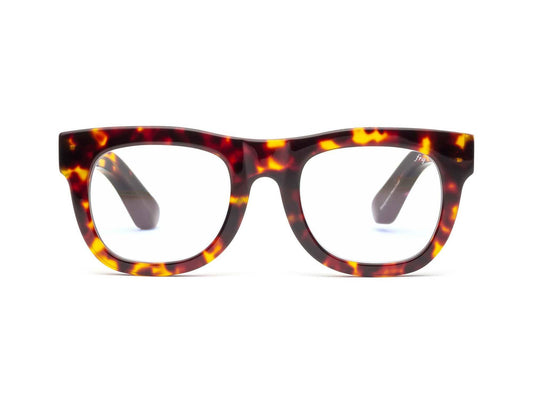 D28 Reading Glasses, Turtle Eyeglasses Caddis 0.0