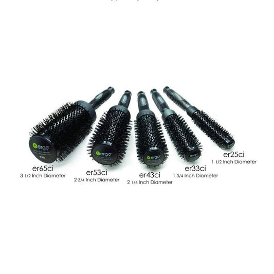 ERGO | Ionic Ceramic Round Brushes